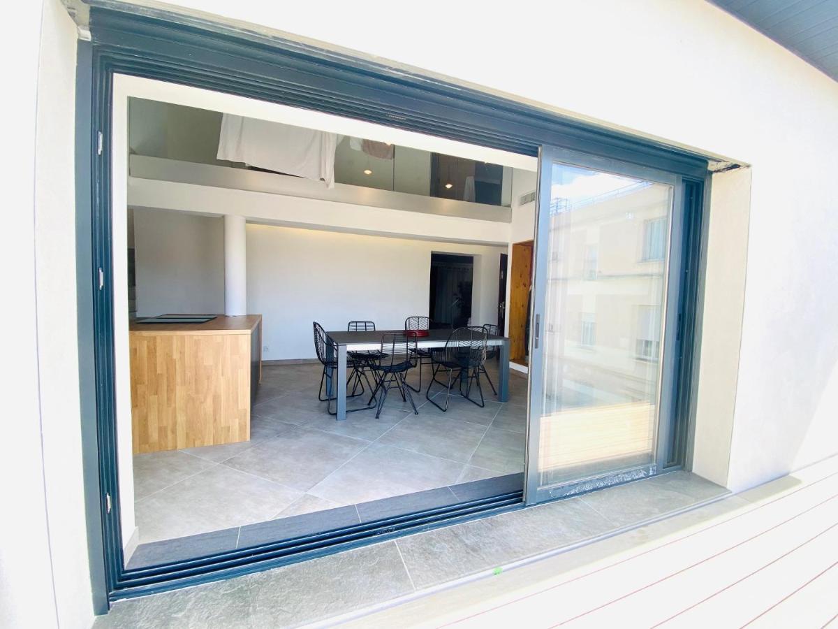 Duplex 120M2 Terrasse Vue Sur Nimes Leilighet Eksteriør bilde