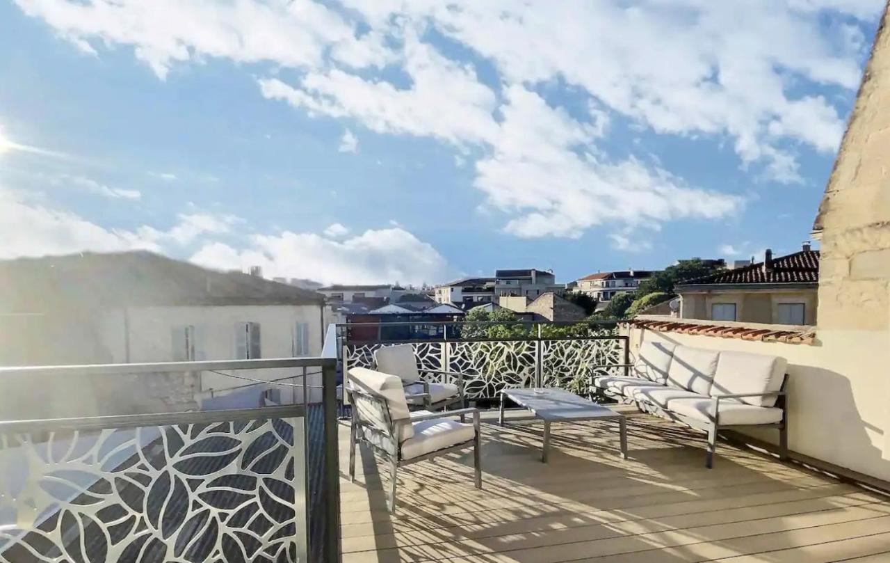 Duplex 120M2 Terrasse Vue Sur Nimes Leilighet Eksteriør bilde