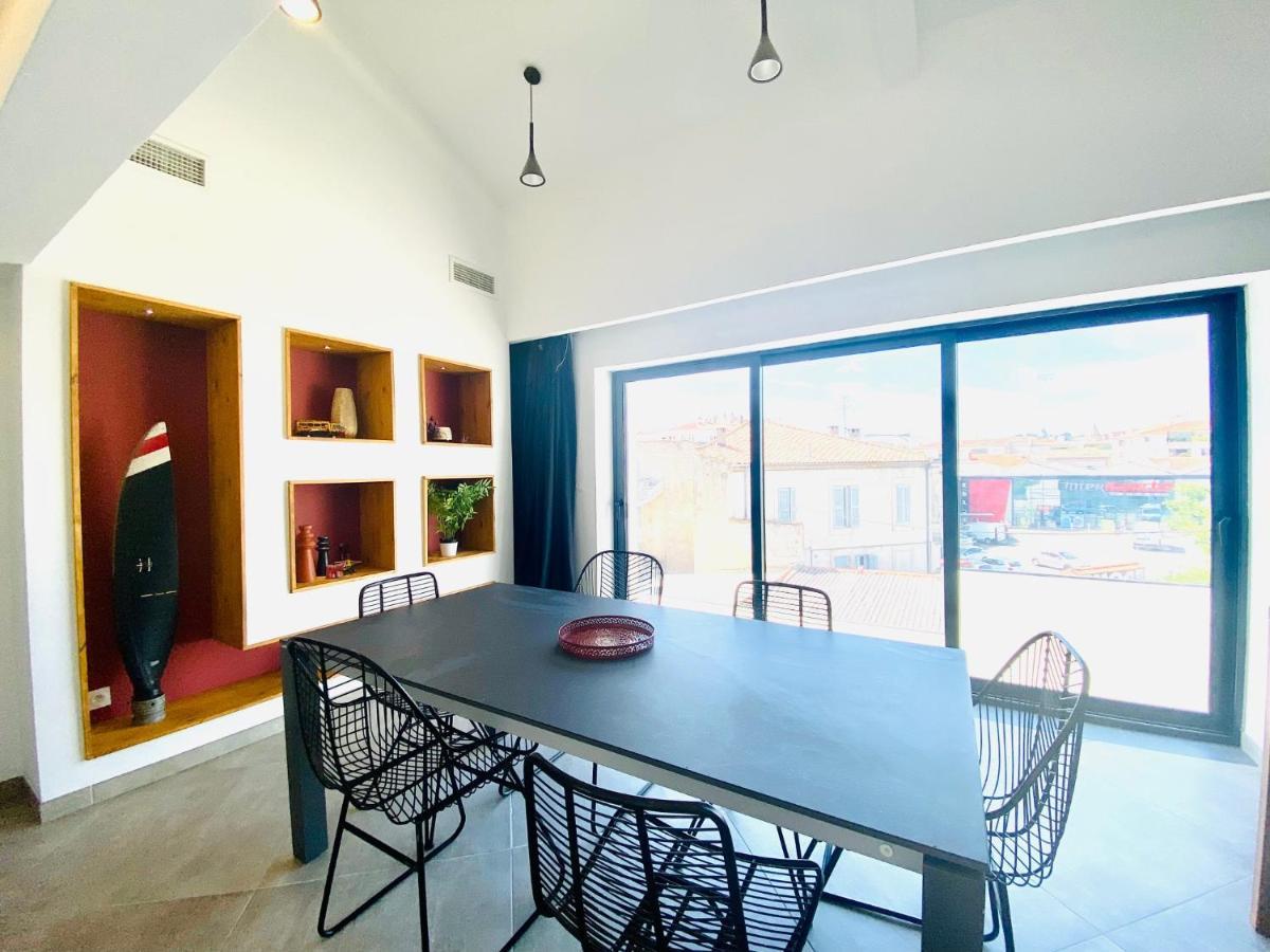 Duplex 120M2 Terrasse Vue Sur Nimes Leilighet Eksteriør bilde